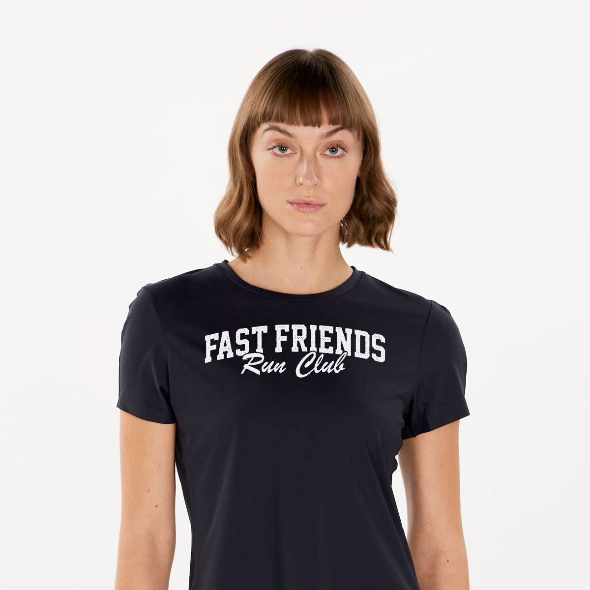 fast friends ALWRLD glide vented t-shirt - womens black