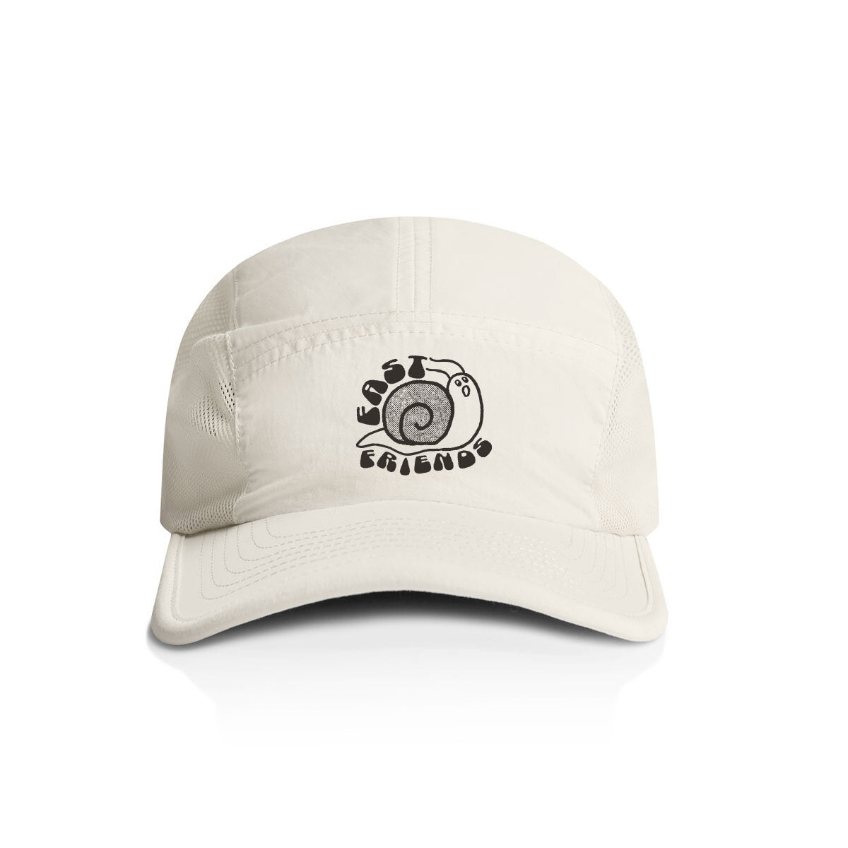fast friends performance cap - snail - white