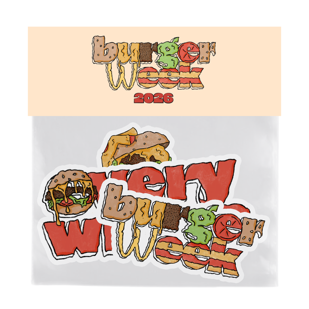 burger week 2026 sticker pack