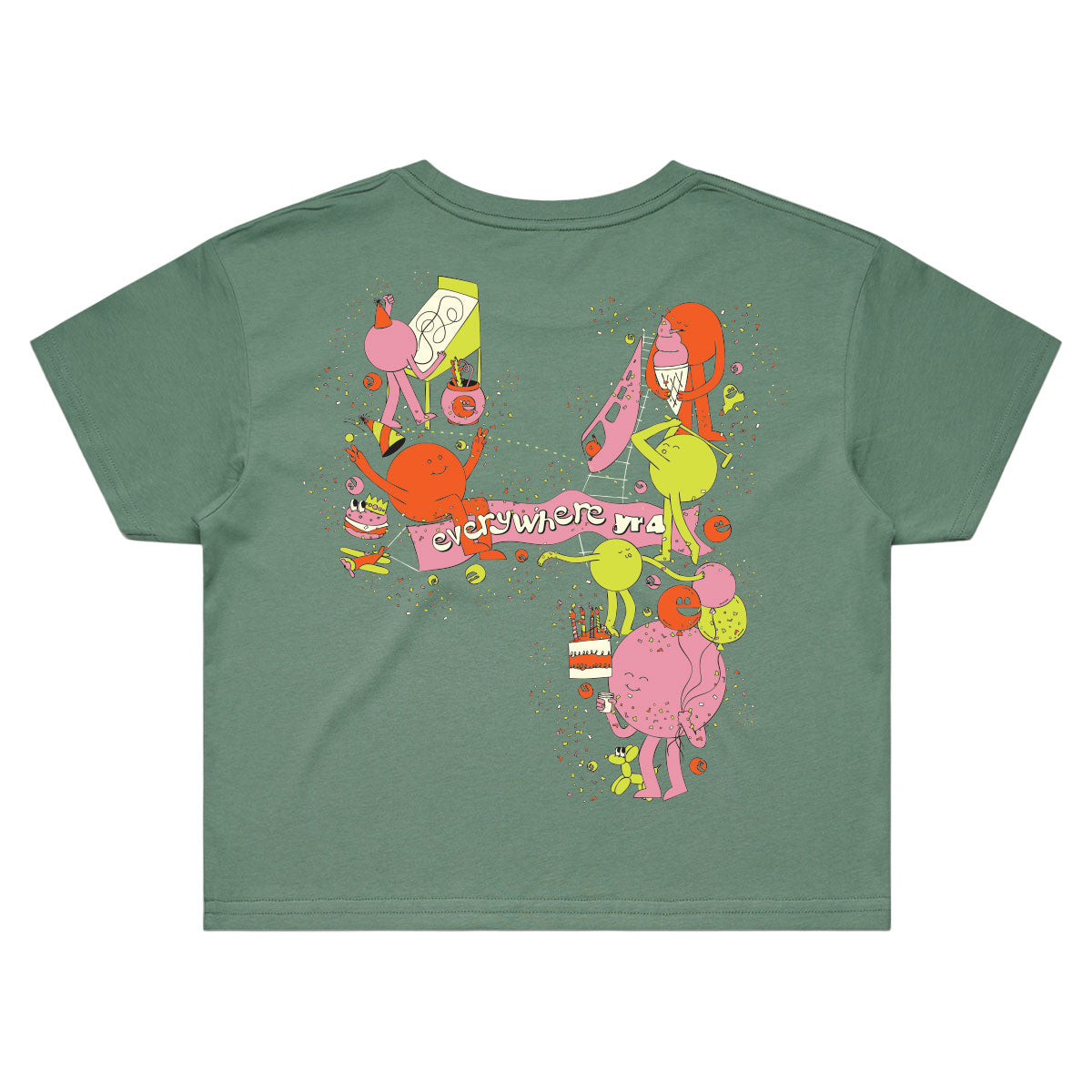 YR4 crop shirt