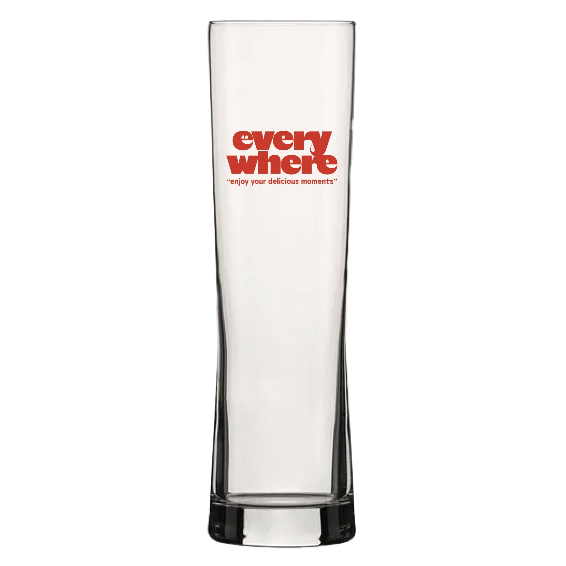 drinkware - “delicious moments” pils glass