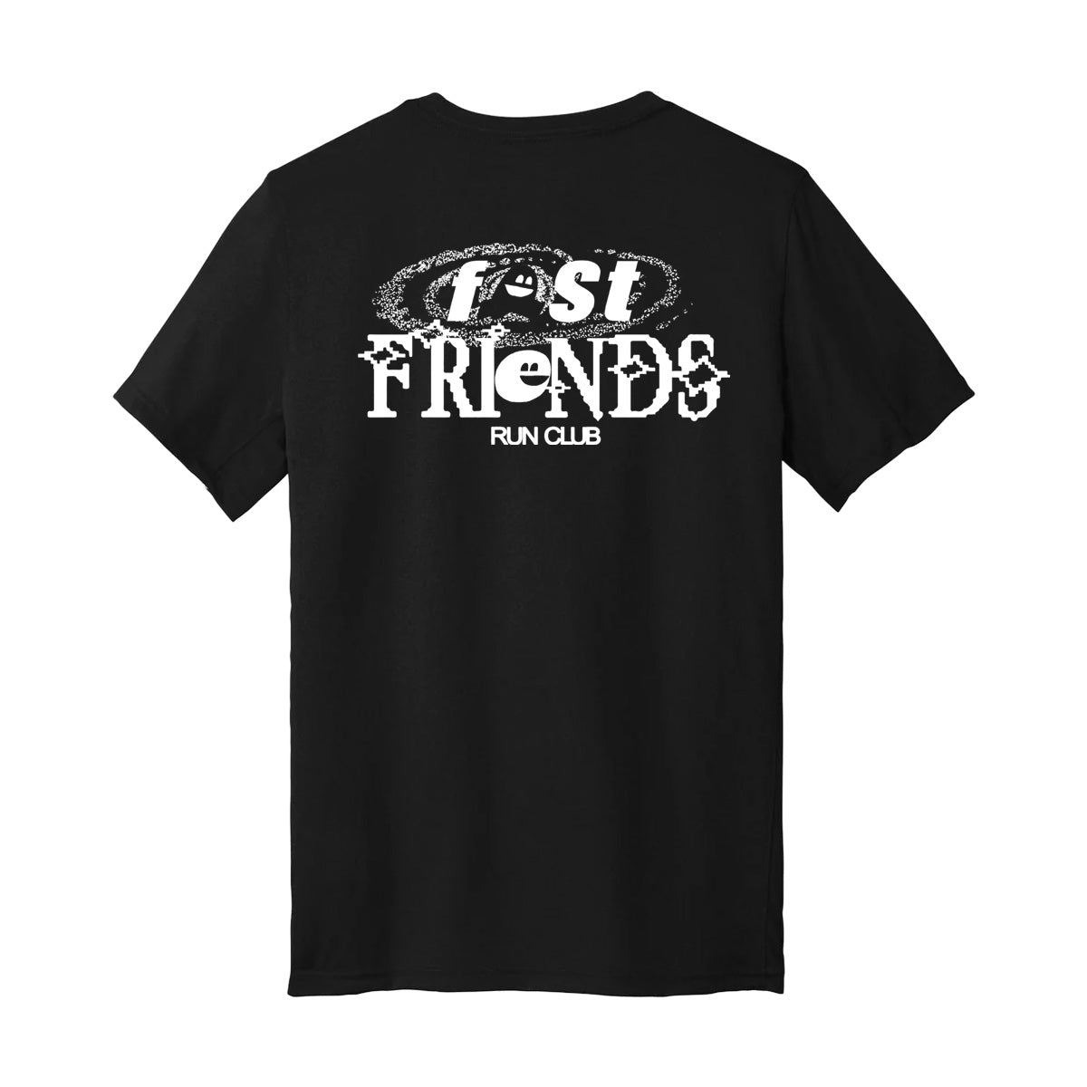fast friends active t-shirt - glitch