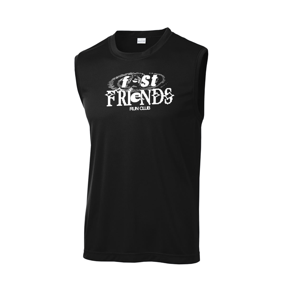 fast friends active tank - glitch - mens