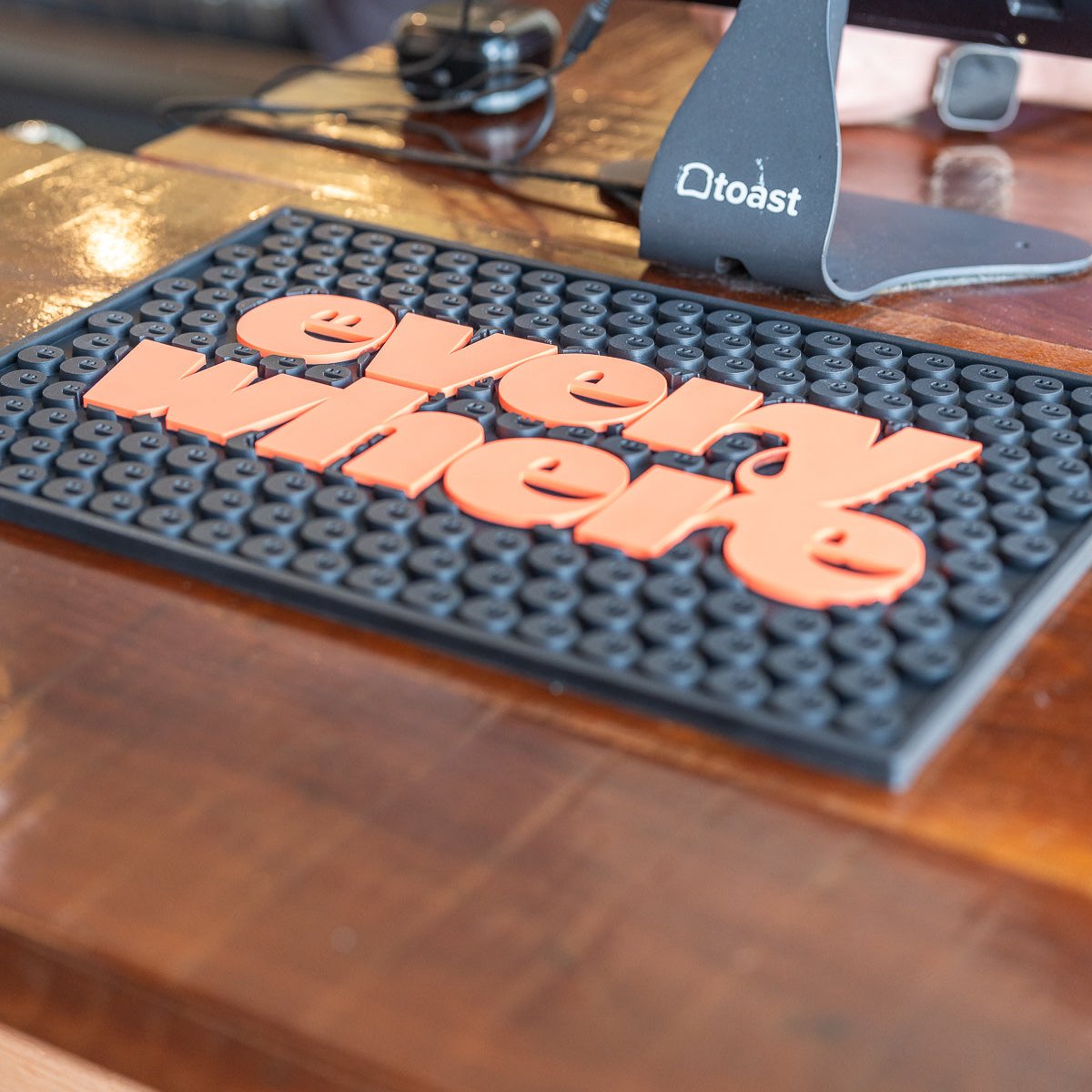 the bar mat