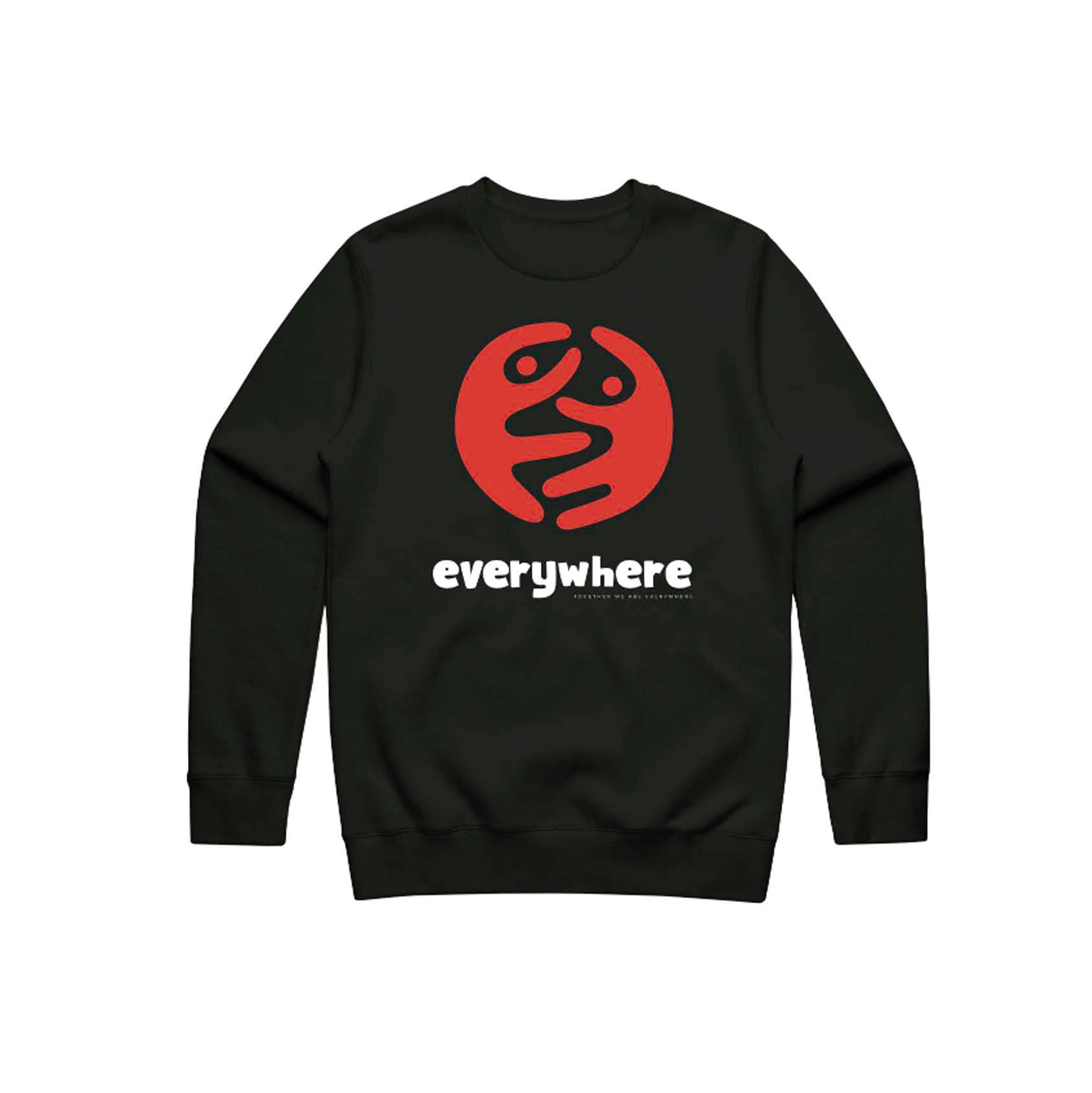 crewneck - together - black