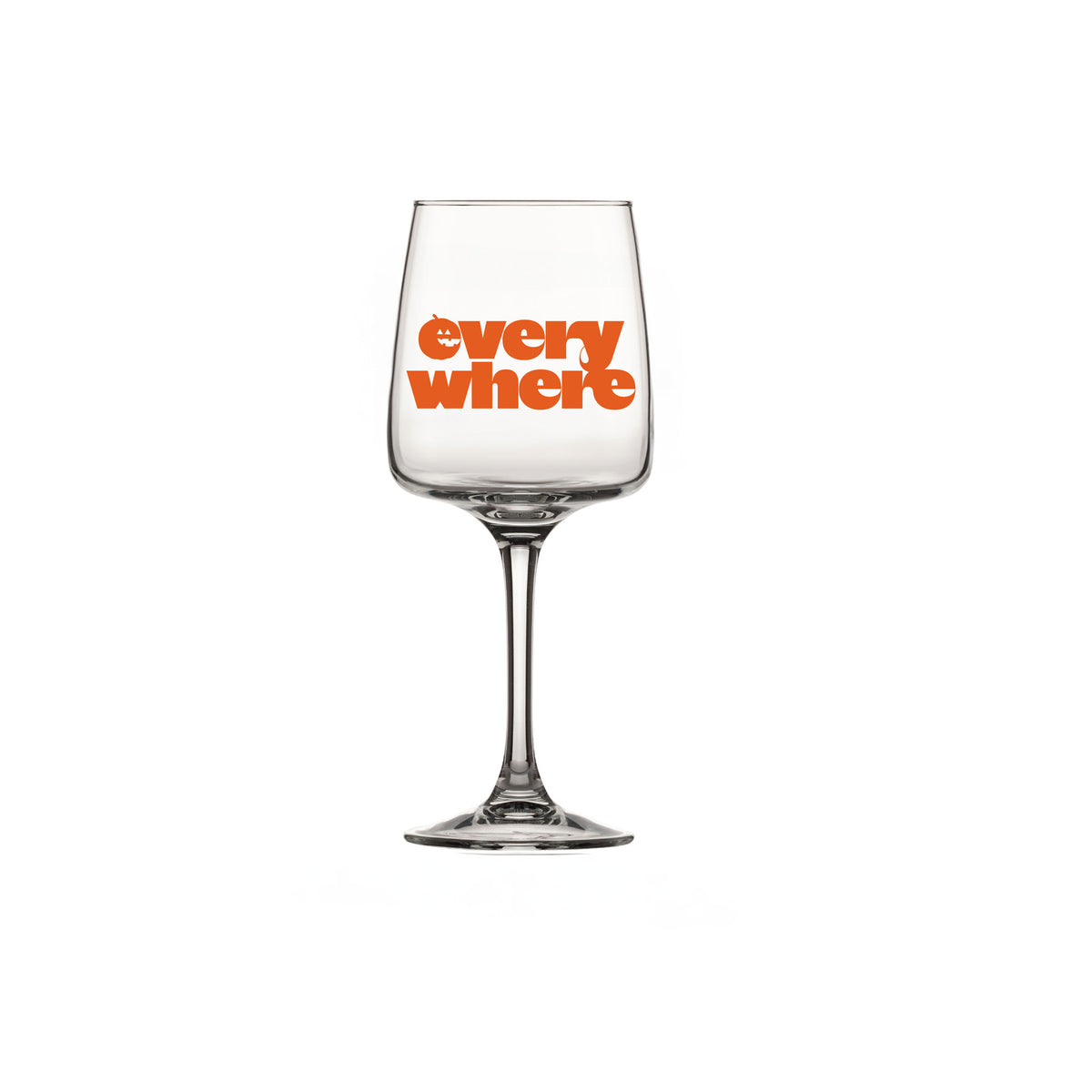spooky stemmed glass