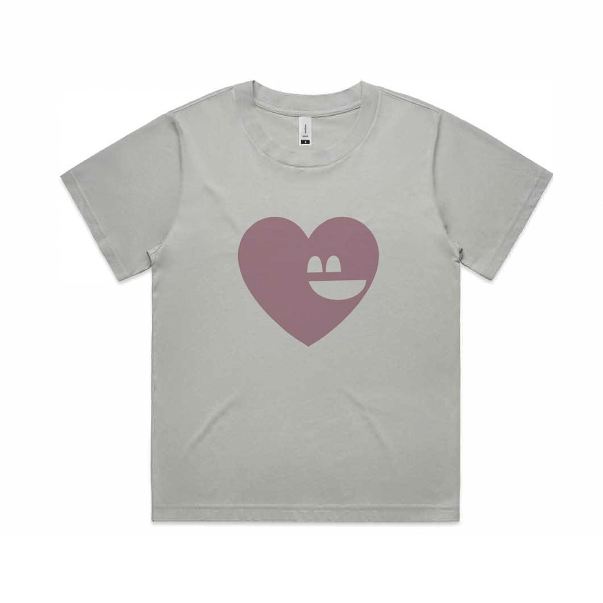 women's t-shirt -happ-e hearts - storm