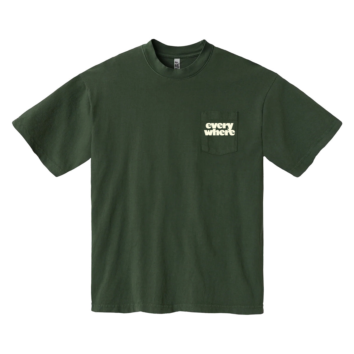 t-shirt - "bounce” ivy green