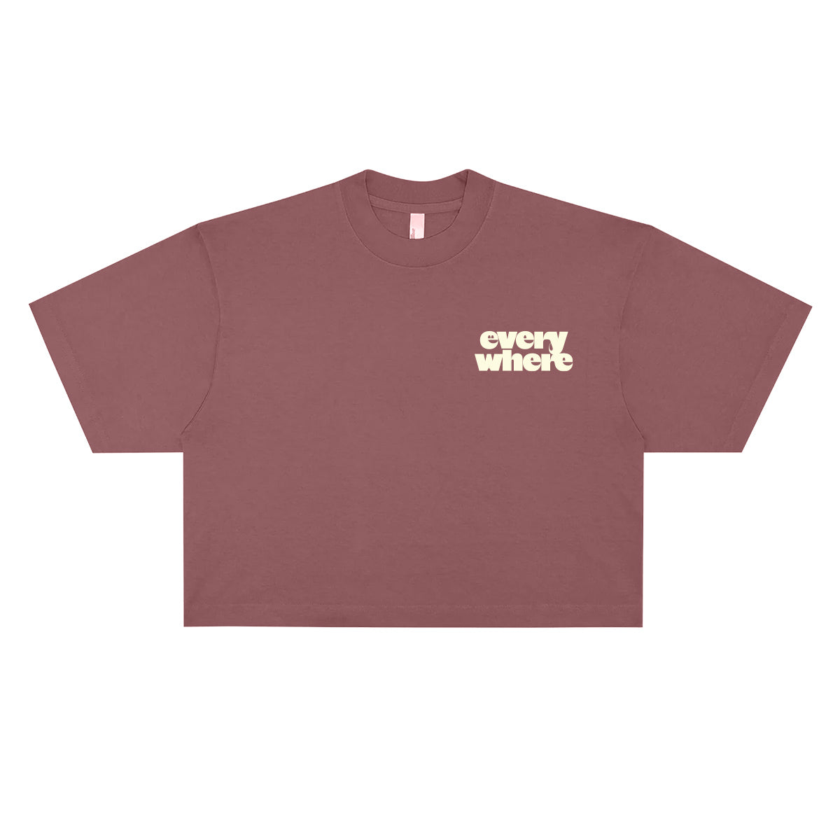 high waisted t-shirt - “bounce”